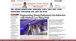 Desktop Screenshot of holisticlivingannex.com